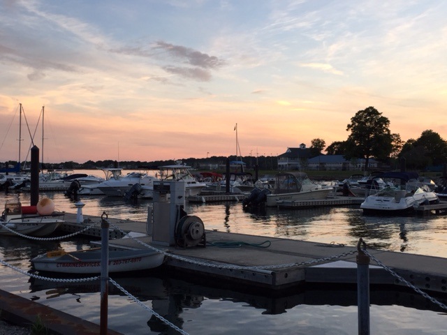 ER Strait Marina Sunset