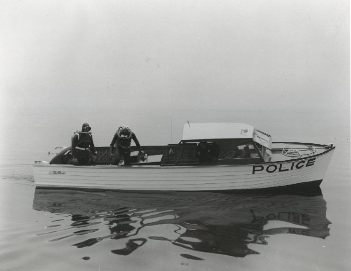 Police Boat circa 1960s