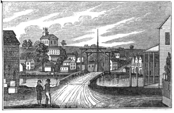 Original Woodcut basis for Westport Town Seal Woodcut 