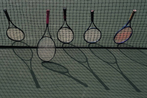 tennis rackets