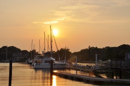 Ned Dimes Marina Sunset